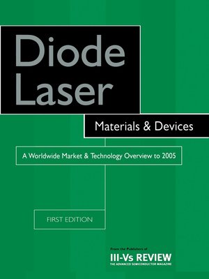cover image of Diode Laser Materials and Devices--A Worldwide Market and Technology Overview to 2005